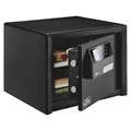 BURG WÄCHTER Möbeltresor PRS 510 E Sicherheitsstufe S2 nach EN14450 mit Feuerschutz schwarz 43,5 x 38,0 x 32,0 cm