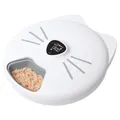 Catit Pixi Smart 6-Meal Futterautomat für Katzen, 32x34,5x9,2 cm, App Steuerung