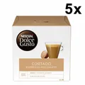 Nescafé DOLCE GUSTO Cortado Espresso Macchiato,Kaffee,KaffeeKAPSEL, 5x16 KAPSELN