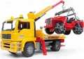 MAN TGA Abschlepp-LKW mit Geländewagen (ohne Light and Sound Modul)