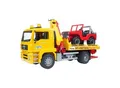 Bruder Bruder 02750 MAN TGA Abschlepp-LKW mit Geländewagen