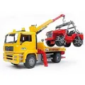 BRUDER 02750 TRANSPORTLASTWAGEN JEEP