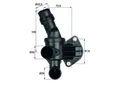 MAHLE Thermostat, Kühlmittel ti687 für CUPRA