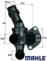 MAHLE TI687 Thermostat für Kühlmittel Thermostat Kühlmittel