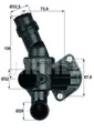 BEHR Thermostat Kühlmittel TI 6 87 für VW AUDI SEAT SKODA GOLF A3 OCTAVIA TT AXX
