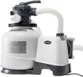 Intex 26648 Sandpumpe, Wasserdurchfluss: 10.500 l/h, Systemdurchfluss: 8.000 l/h