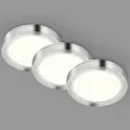 TELEFUNKEN LED-Einbauleuchten Set, 3 Stück, 6 x 6 cm