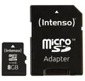 Intenso Intenso microSDHC-Karte 8 GB Class 4 inkl. SD-Adapter Speicherkarte