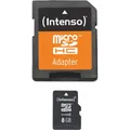 Intenso Micro SD Card 8GB Class 4 inkl. SD Adapter Speicherkarte