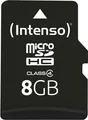 8GB micro SDHC Card Intenso Class4 20MB/s