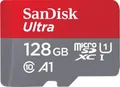 SanDisk Ultra microSDXC Speicherkarte 128GB + SD Adapter