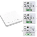 Funk-Lichtschalter 10A RF-Sender Sicherheitsschalter Drahtloser Steuerung