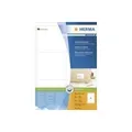 HERMA Premium - Permanent selbstklebende, matte laminierte Adressetiketten aus Papier - weiß - 93,1 x 99,1 mm - 600 Etikett(en) (100 Bogen x 6) (4653)