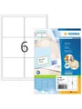 HERMA PREMIUM Adressetiketten A4, 99,1 x 93,1 mm, weiß, permanent haftend