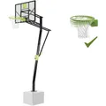 EXIT Toys Basketballkorb, 117 x 365 cm, Stahl, grün/schwarz