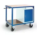 Werkstattwagen H980xb1160xt700mm Lichtgrau/enzianblau Rollcart