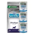 FARMINA Vet Life Dog Ultrahypo 12kg + Farmina Hypoallergenic 3x300g