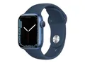 Apple Watch Series 7 (41 mm) Blau GPS Apple Smartwatch 3 Jahre Gewähr