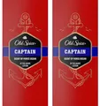 Old Spice CAPTAIN After Shave Rasierwasser mit Duft in Parfümqualität 2x 100ml