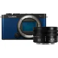 Panasonic Lumix Dc-S9N-A (Body + R1840) (Classical Blue) - Schwarz/Blau