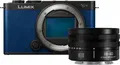 Panasonic LUMIX DC-S9N-A Spiegellose Vollformatkamera (Body + R1840) - Blau Blue