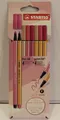 STABILO Filzstifte &Fineliner  Pen 68& Point 88-Shades of Pink,4+4-19.8 2846 S19