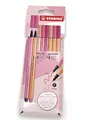 Stabilo Filzstifte & Fineliner - Pen 68 & Point 88 - Shades of Pink, 8er Set