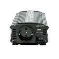 SOLARTRONICS NM300 Spannungswandler 24V 230V modifizierter Sinus 300W - 600W Spitzenleistung - Wechselrichter 24V auf 230V Stromwandler mit Schuko-& USB Anschluss Solar Inverter Umwandler