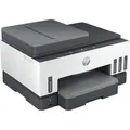 Smart Tank 7605, Multifunktionsdrucker grau/weiß, USB, LAN, WLAN, Bluetooth, Duplex (Druck)
