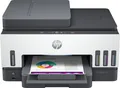 HP Smart Tank 7605 Multifunktionsdrucker, (Bluetooth, LAN (Ethernet), WLAN (Wi-Fi), Ohne Patronen, kompromisslos und bis 3 Jahre Tinte im Lieferumfang)