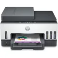 Hp Smart Tank 7605 28c02a - A4 Multifunktionsdrucker Mit Nachfüllbarem Tintentank, Farbdruck, Scanner, Kopierer, Fax, Wi-fi, Hp Smart App, White Und Black