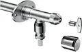Schell Außenwandarm. POLAR II, RV, RB frostsicher, Komplettarmatur, mattchrom
