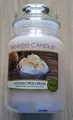 Yankee Candle  Large Jar, COCONUT RICE CREAM,  623g, Selten