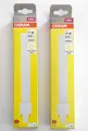 2x OSRAM DULUX LED-Stabform Lampe G23 Birne 220V 6 = 11W 3000K Warm-Weiss