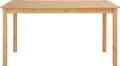 OTTO home Esstisch Indra, aus massiver Kiefer, FSC®, wahlweise mit oder ohne Verlängerung