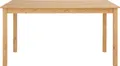 Esstisch OTTO HOME "Indra", beige (geölt), B:120cm H:74cm T:80cm, Tische, Esstisch, aus massiver Kiefer, FSC, wahlweise mit oder ohne Verlängerung