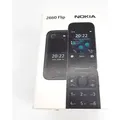 Nokia 2660 Flip, Klapphandy, Dual-SIM, 7,11 cm (2.8"), 0,3 MP, Bluetooth, Schwarz - Schwarz