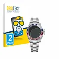 BROTECT Entspiegelungs-Schutzfolie für Rolex GMT-Master II (2 Stück) Matte Displayschutz-Folie, Anti-Reflex, Anti-Fingerprint