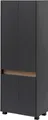 Schildmeyer Hochschrank Cosmo in verschiedenen Farben made in Germany Breite 57 cm, Badezimmerschrank, Blende im modernen Wildeiche-Look