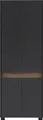 MÖBELPARTNER Badschrank Cosmo 701515 anthrazit 56,9 x 33,0 x 164,5 cm