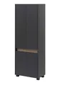 Hochschrank 701515 Cosmo, 57 x 164,5 x 33 cm BxHxT, anthrazit