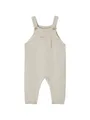 Vertbaudet Baby Latzhose aus Strick beige meliert 62