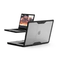 Urban Armor Gear Plyo Case für das Apple MacBook Pro 16" Zoll (M1-2021) Hülle [Sturzfeste Schutzhülle nach US-Militärstandard, Integrierte Lüftungsschlitze] Ice (transparent), 134003114343