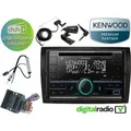Kenwood CD Bluetooth DAB+ USB Radio Antenne inkl für Fiat Ducato 2006-2020