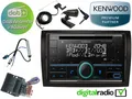 Kenwood CD Bluetooth DAB+ USB Radio Antenne inkl für Fiat Ducato 250 2006-2020