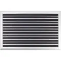 Floordirekt Fußmatte Spectral Aluminium Türmatte Bürste 68 x 98 cm