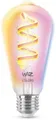 Wiz Wi-Fi BLE 40W ST64 E27 822-65 RGB CL 1PF LED Filament-Lampe, Edison, 6,3W, 470lm, 2200-6500K, klar (929003267301)