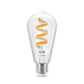 WiZ Smarte Glühbirne "White & Color", 40W, E27, ST64, dimmbar