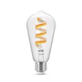 WiZ LED Lampe E27 40W dimmbar, Smart mit 16 Mio. Farben & WLAN/App-Steuerung