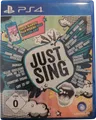 Just Sing - PlayStation 4 PS4 Musikspiel